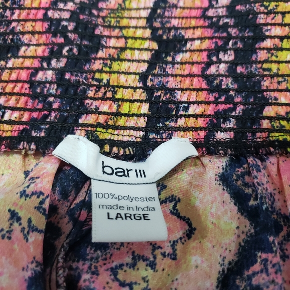 Bar 3 Pants Wide Leg BarIII Psychedelic Print - Picture 6 of 6